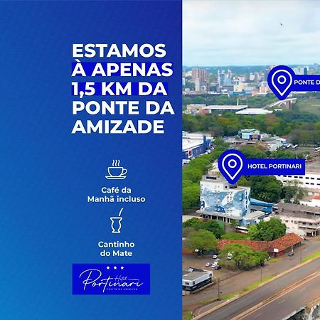 פוז דו איגואסו Hotel Portinari Ponte Da Amizade מראה חיצוני תמונה