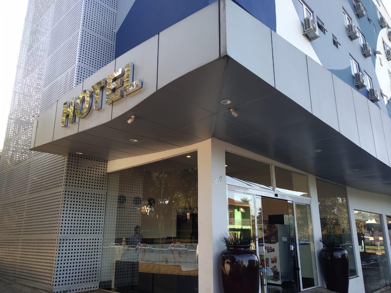 פוז דו איגואסו Hotel Portinari Ponte Da Amizade מראה חיצוני תמונה